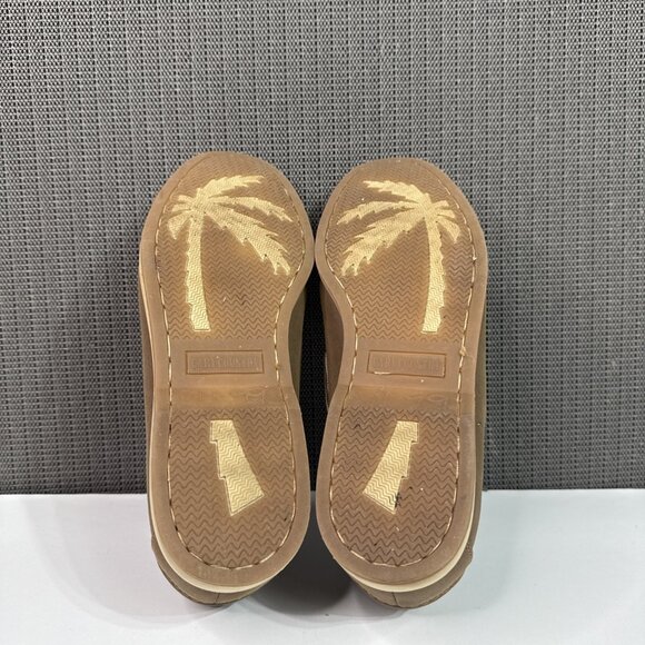 Cary Country Top Sider Loafer Sahara Men's Size 8.5M Brown Leather Lace Up - Picture 7 of 8